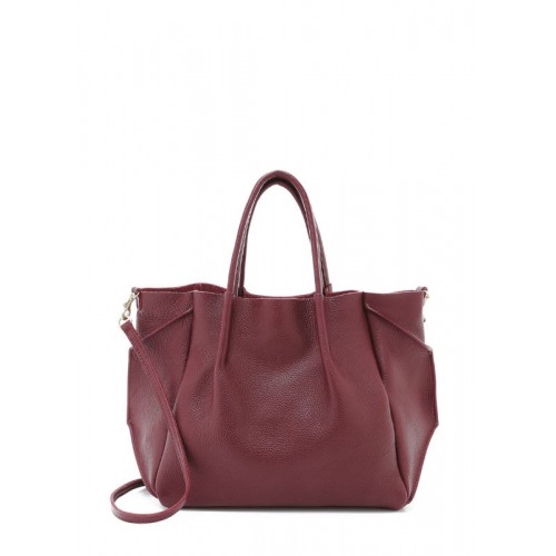 Шкіряна сумка POOLPARTY Soho Remix soho-rmx-marsala марсала