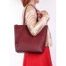 Кожаная сумка POOLPARTY Secret secret-marsala бордовая