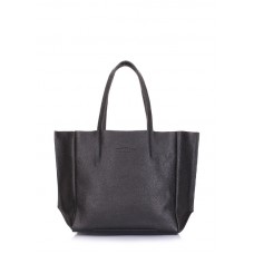 Кожаная сумка POOLPARTY Soho Mini soho-mini-black черная