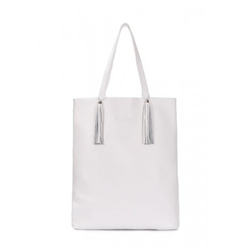 Біла шкіряна сумка POOLPARTY Angel angel-white