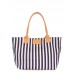 коттонова сумка POOLPARTY navy-blue синя