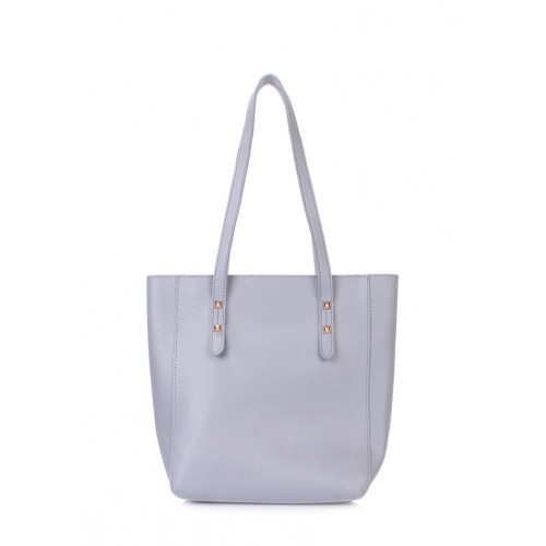 Сумка-тоут POOLPARTY miniso-tote-grey сіра