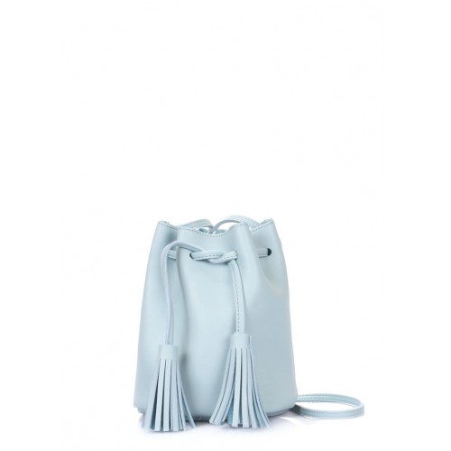 Сумка на завязках POOLPARTY miniso-bucket-babyblue голубая