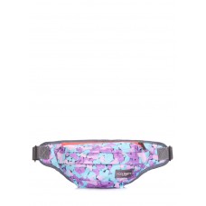 Сумка-бананка POOLPARTY Bumbag bumbag-hearts сиреневая