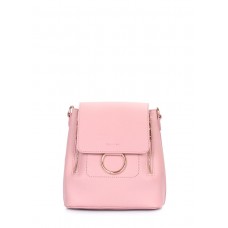 Женская сумка-рюкзачок POOLPARTY mns-zipp-rose розовый