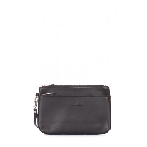 Клатч с ремнем на запястье POOLPARTY mns-wristbag-black черный