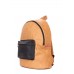 Рюкзак POOLPARTY зі штучної шкіри backpack-pu-orange-black коричневий