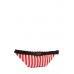 Сумка-бананка в морском стиле POOLPARTY waistbag-navy-red красная