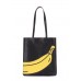 Сумка з бананом POOLPARTY mns-banana-tote чорна