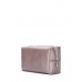 Стильна срібляста косметичка POOLPARTY mns-beautybag