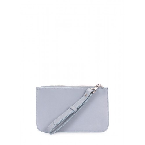 Клатч с ремнем на запястье POOLPARTY mns-wristlet-blue голубой