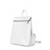 Шкіряний білий рюкзак POOLPARTY venice-leather-white