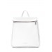 Шкіряний білий рюкзак POOLPARTY venice-leather-white
