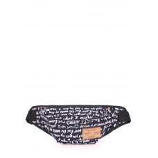 Сумка на пояс POOLPARTY bumbag-signature-darkblue тёмно-синяя