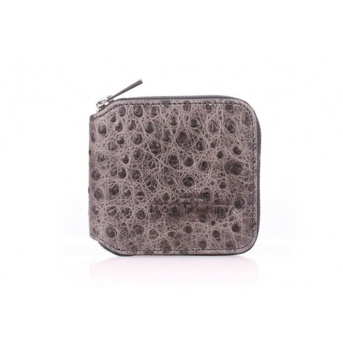 Кошелек POOLPARTY miniwallet-struzzo-grey серый