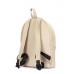Шкіряний рюкзак POOLPARTY backpack-leather-beige бежевий