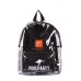 Прозорий рюкзак Plastic POOLPARTY bckpck-plastic-black чорний