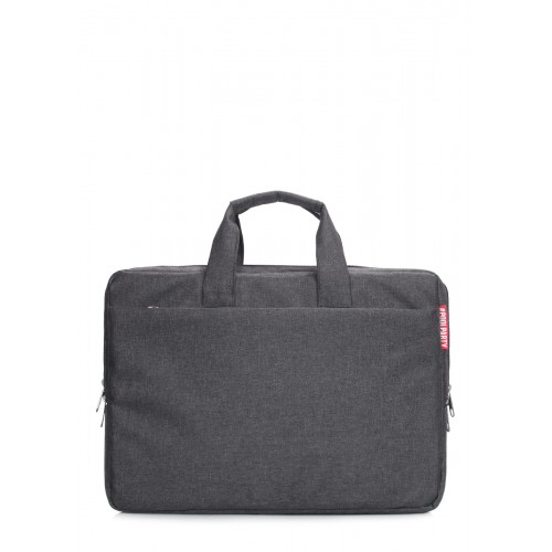 Сумка для ноутбука Laptop POOLPARTY laptop-graphite сіра