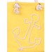 Летняя сумка с якорем POOLPARTY anchor-oxford-yellow желтая