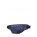 Сумка-бананка Bumbag с самолетами POOLPARTY bumbag-planes-darkblue синяя
