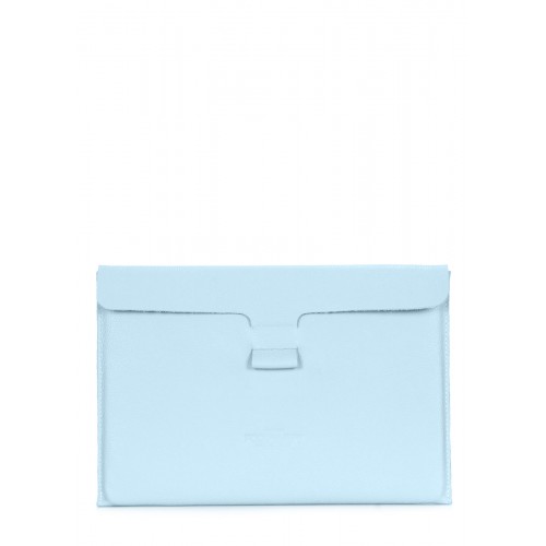 Кожаный чехол для MacBook 13" Case голубой