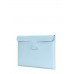 Кожаный чехол для MacBook 13" Case голубой
