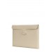 Кожаный чехол для MacBook 13" Case бежевый