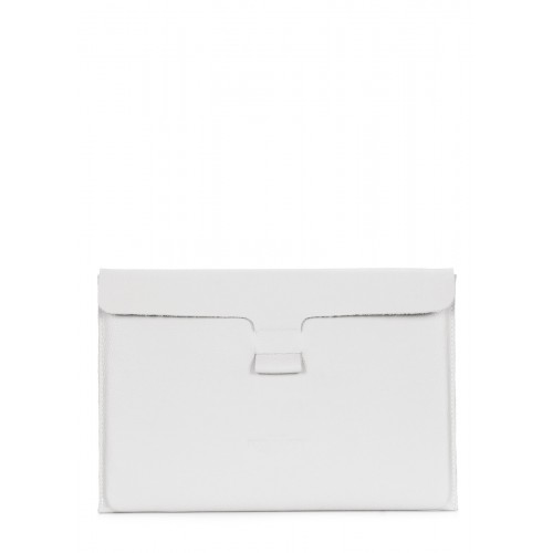 Кожаный чехол для MacBook 13" Case белый