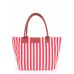 Коттоновая сумка POOLPARTY pool-navy-red