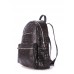 Рюкзак жіночий шкіряний POOLPARTY mini-bckpck-leather-croco-black
