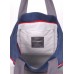 Коттоновая сумка POOLPARTY pool-82-darkblue-grey-red