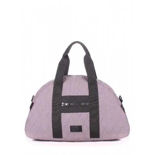 Стьобана сумка POOLPARTY alaska-diamond-grey сіра