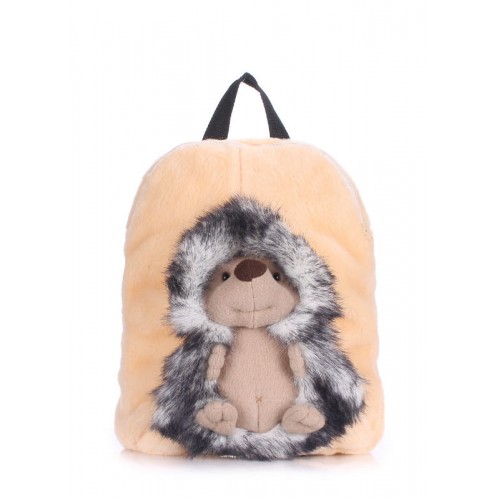 Детский рюкзак POOLPARTY kiddy-backpack-hedge-grey серый