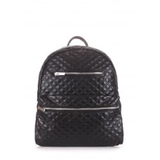 Рюкзак женский POOLPARTY mini-bckpck-stitch-black черный