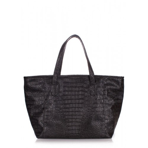 Сумка POOLPARTY Safyan morocco-croco-black