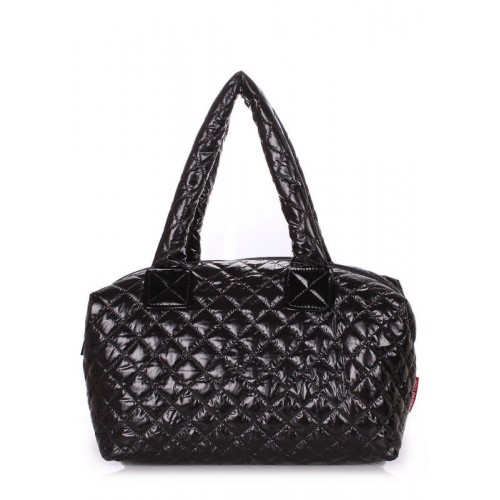 Стеганая сумка POOLPARTY pool-savoy черная