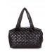 Стеганая сумка POOLPARTY pool-savoy черная