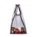 Сетчатая авоська POOLPARTY plprt-mesh-tote черная