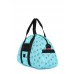 Стеганая сумка POOLPARTY alaska-ducks-blue голубая