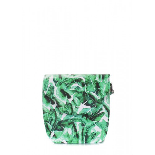 Сумка POOLPARTY daisy-palm зелена