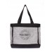 Сетчатая сумка POOLPARTY mesh-beach-tote черная