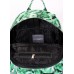 Рюкзак женский кожаный POOLPARTY Xs xs-bckpck-palm зеленый