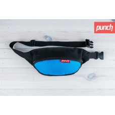 Поясна сумка Punch Black Sky блакитна з чорним