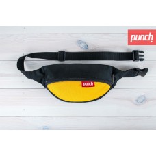 Поясна сумка Punch Black Yellow жовта з чорним