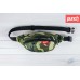Поясна сумка Punch Camo зелена камуфляжна