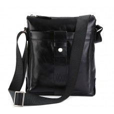 Чоловіча сумка через плече Jasper&Maine 7151A чорна