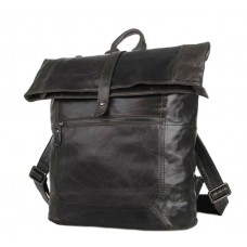 Шкіряний рюкзак TIDING BAG 7204J сірий