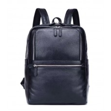 Мужской кожаный рюкзак TIDING BAG M921A черный