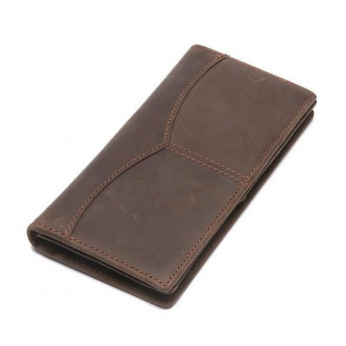 Портмоне TIDING BAG 8059R коричневое