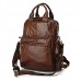 Сумка-рюкзак TIDING BAG 7007C коричневая